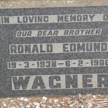 WAGNER Ronald Edmund 1938-1966
