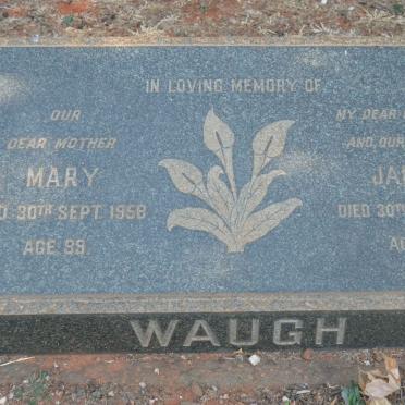WAUGH James -1952 &amp; Mary -1958