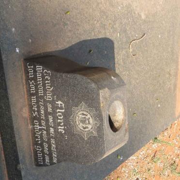 WALT Floris Johannes, van der 1916-1964