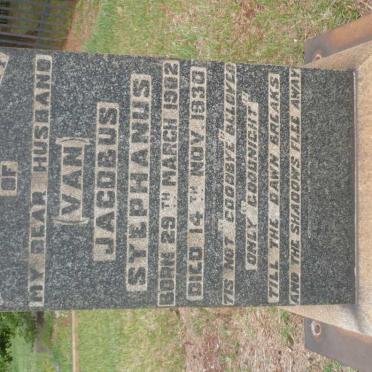 WALT Jacobus Stephanus, v.d. 1902-1930