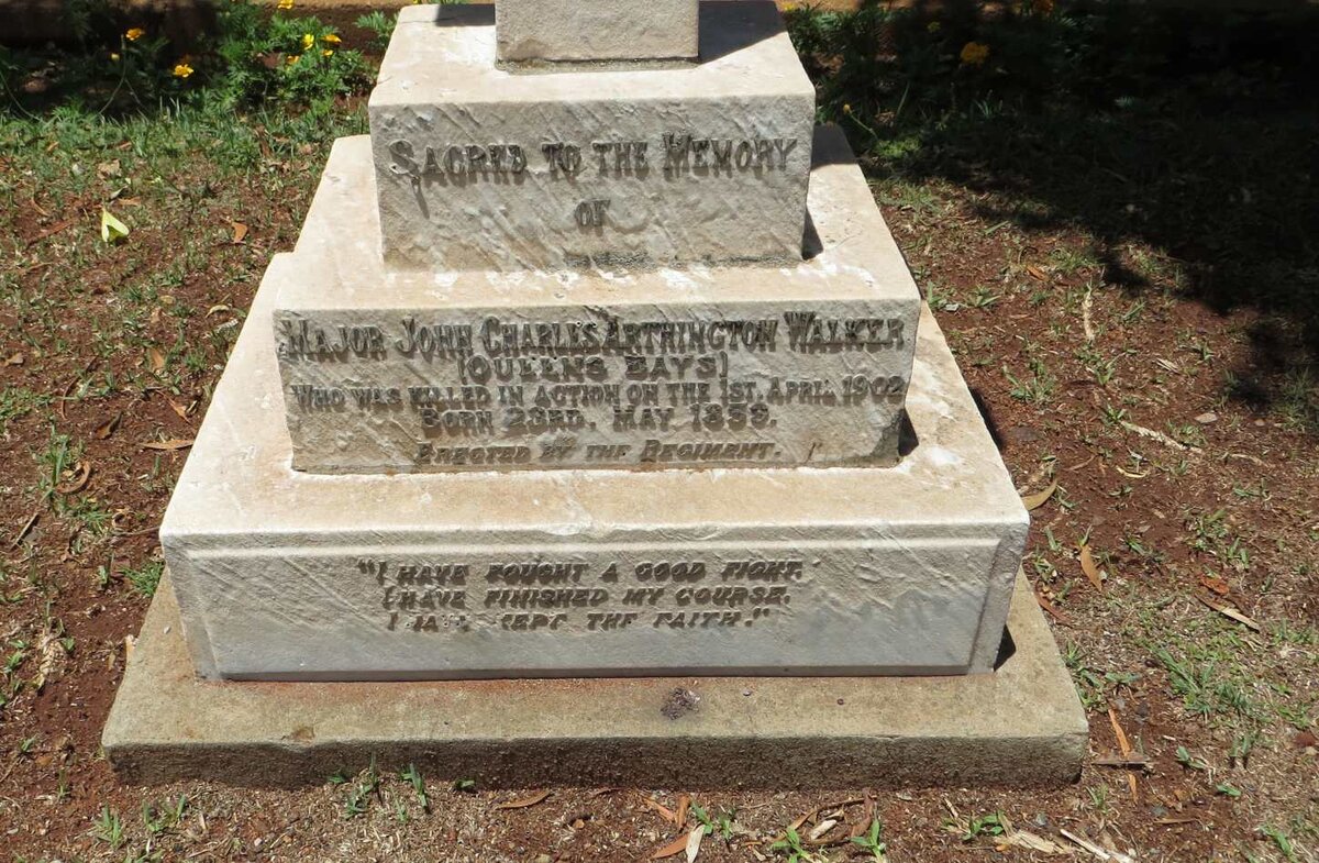 WALKER John Charles Arthington 1859-1902