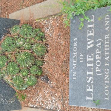 WEIL Leslie 1912-1996 &amp; ? Teresa