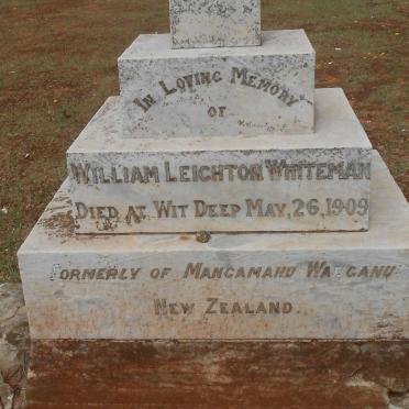 WHITEMAN William Leighton -1909