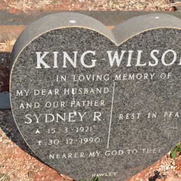 WILSON Sydney R., KING 1921-1990
