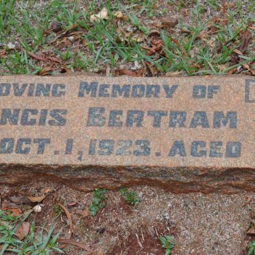 WILKINS Francis Bertram -1923