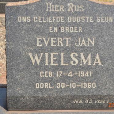WIELSMA Evert Jan 1941-1960