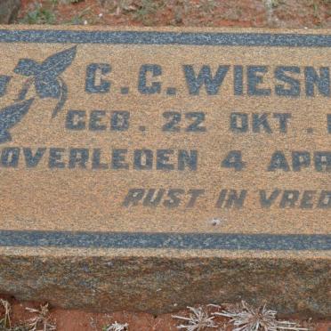 WIESNER C.G. 1834-1924