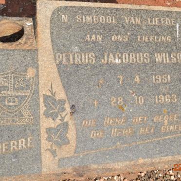 WILSON Petrus Jacobus 1951-1963