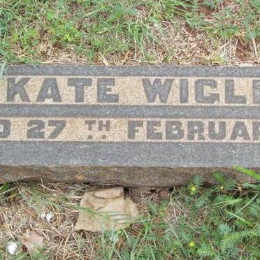 WIGLEY Kate -1933