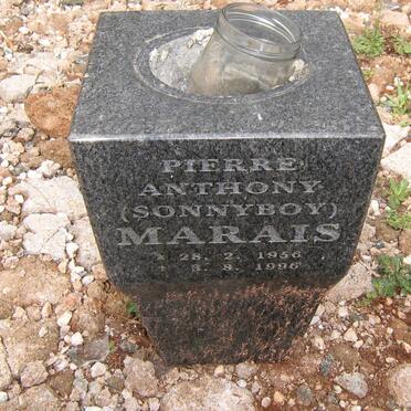 MARAIS Pierre Anthony 1956-1996