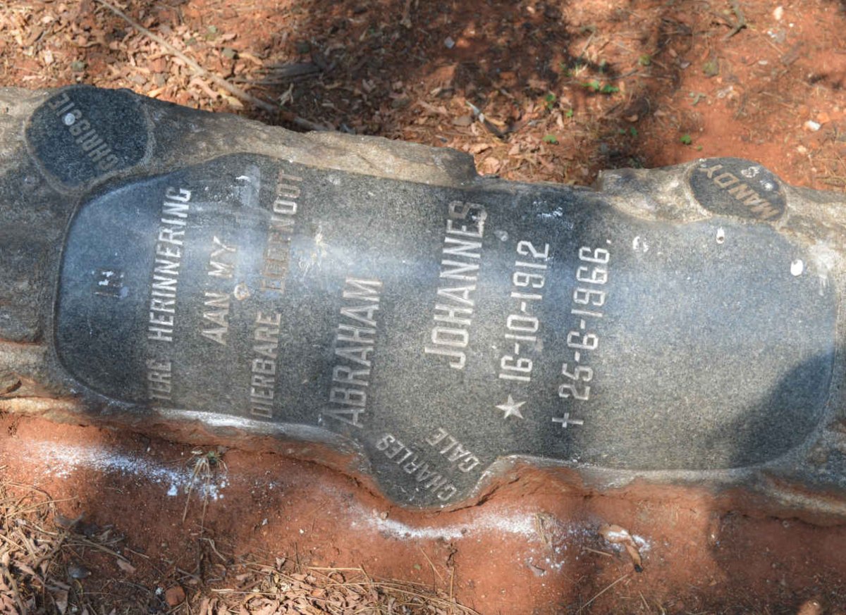 ? Abraham Johannes 1912-1966