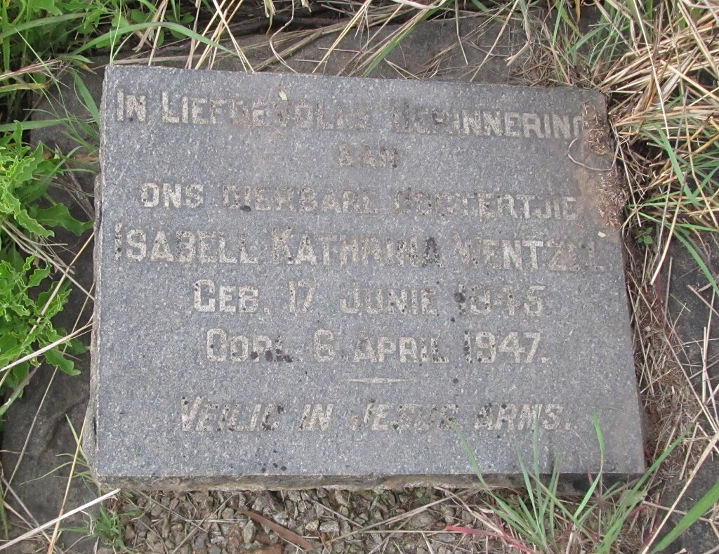 WENTZEL Isabella Kathrina 1945-1947