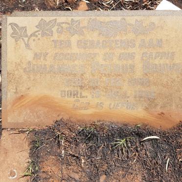 BRUWER Johannes Petrus 1899-1935