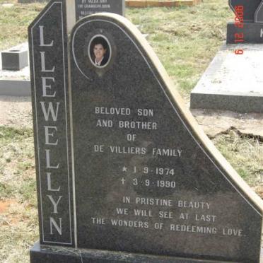 VILLIERS Llewellyn, de 1974-1990