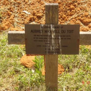 TOIT Aubrey Maxwell, du 1936-2001