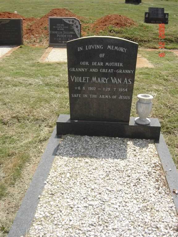 AS Violet Mary, van 1902-1984