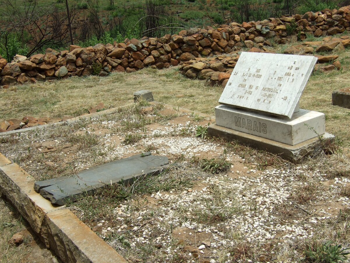 MARAIS Wynand 1856-1926 &amp; Johanna Catharina 1867-1938 :: MARAIS Maria Adriana 1906-1931 :: MARAIS Jakobus Aalwyn 1903-1932