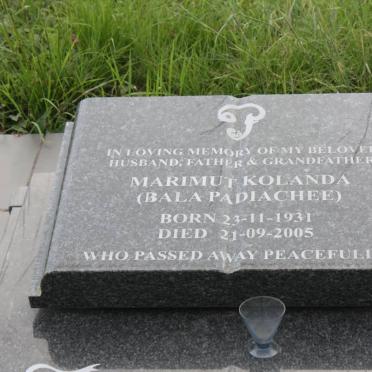 KOLANDA Marimut 1931-2005