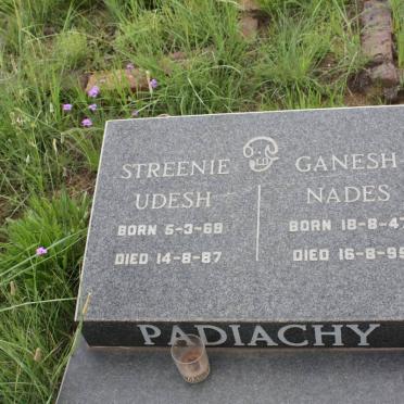 PADIACHY Ganesh Nades 1947-1995 :: PADIACHY Streenie Udesh 1969-1987