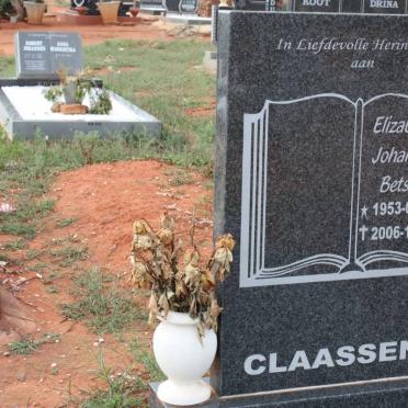 CLAASSENS Elizabeth Johanna 1953-2006