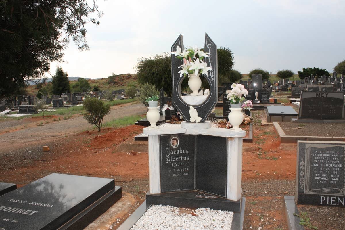 CILLIERS Jacobus Albertus 1963-1981