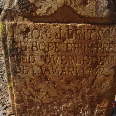 BRITS O.C.J. 1900-1902