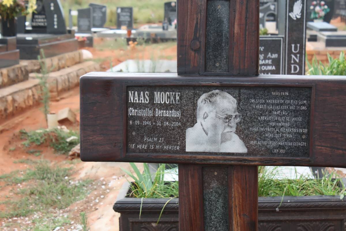 MOCKE Christoffel Bernardus 1946-2004