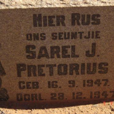 PRETORIUS Sarel J. 1947-1947