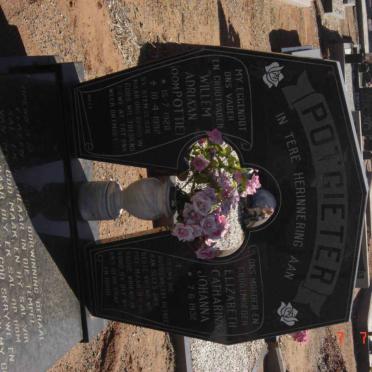 POTGIETER Willem Adriaan 1928-1992 &amp; Elizabeth Catharina Johanna 1932-
