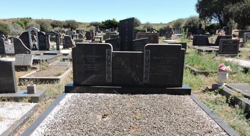 ROBINSON Willem Joseph 1892-1981 &amp; Willem Johannes Maggie 1899-1990