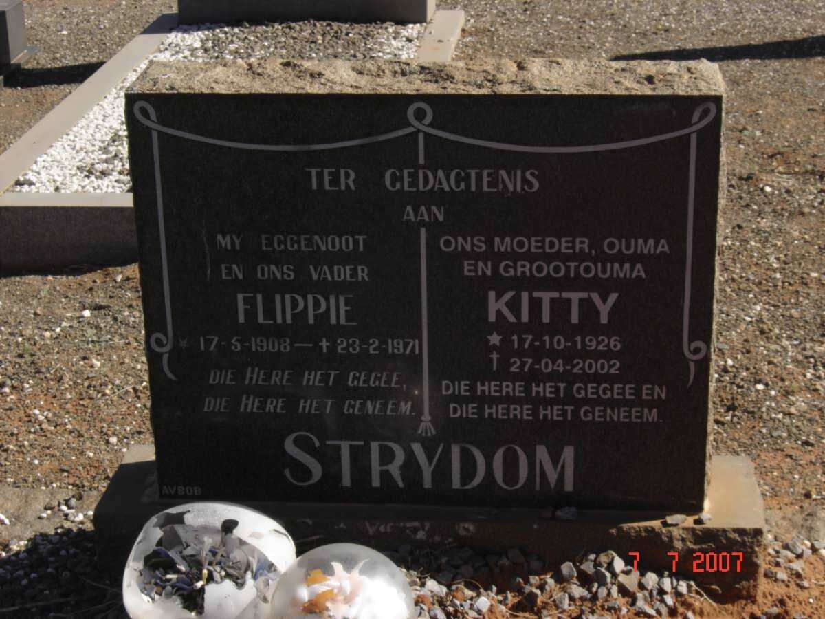 STRYDOM Flippie 1908-1971 &amp; Kitty 1926-2002