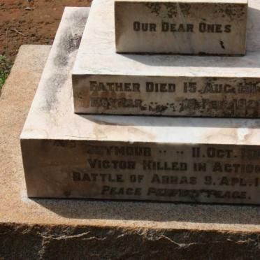 ? Father -1914 &amp; Mother -1922 :: ? Seymour -1922 :: ? Victor -1917