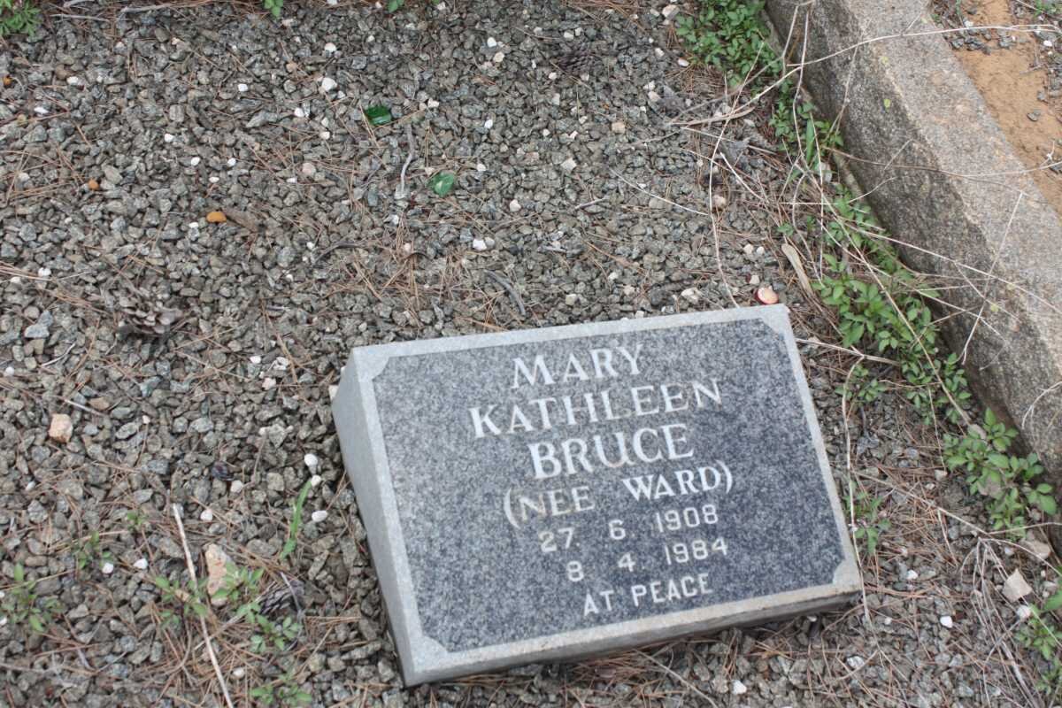 BRUCE Mary Kathleen nee WARD 1908-1984