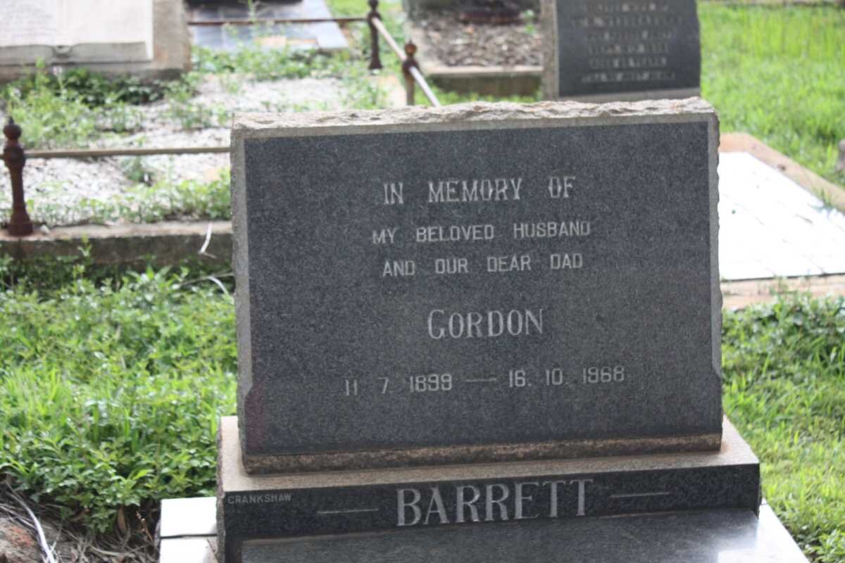 BARRETT Gordon 1899-1968