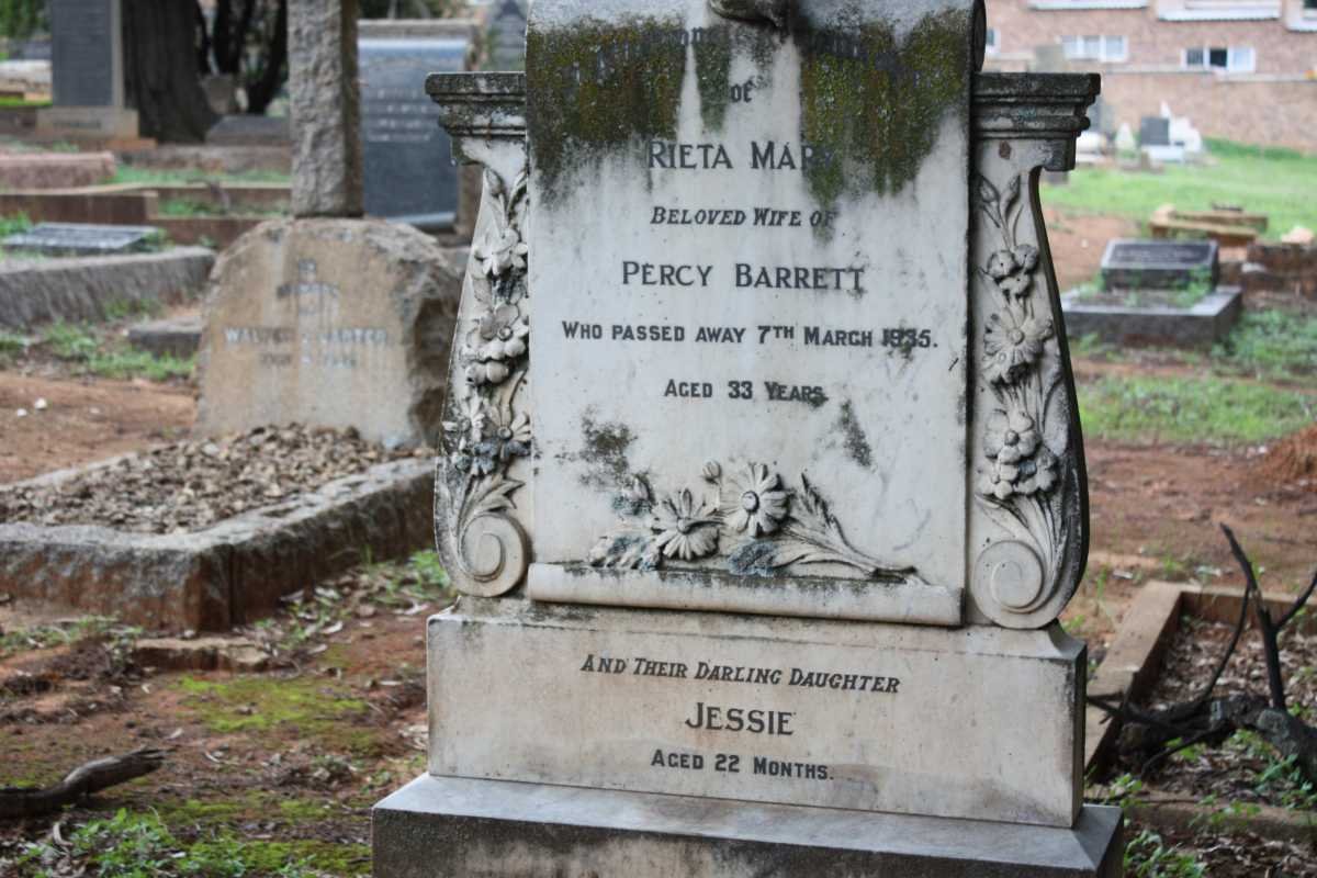 BARRETT Rieta Mary -1935