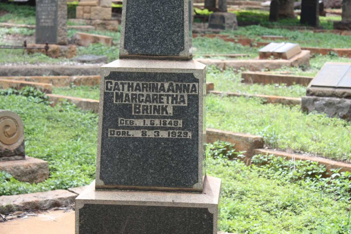 BRINK Catharina Anna Margaretha 1848-1929