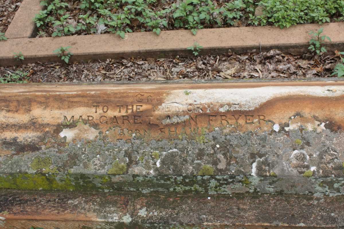 FRYER Margaret Ann nee SHAW