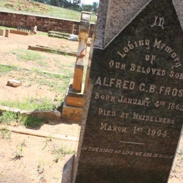 FROST Phillip 1838-1900 &amp; Maria M. 1842-1920 :: FROST Alfred C.B. 1867-1904