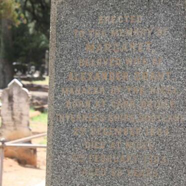 GRANT Margaret 1864-1903