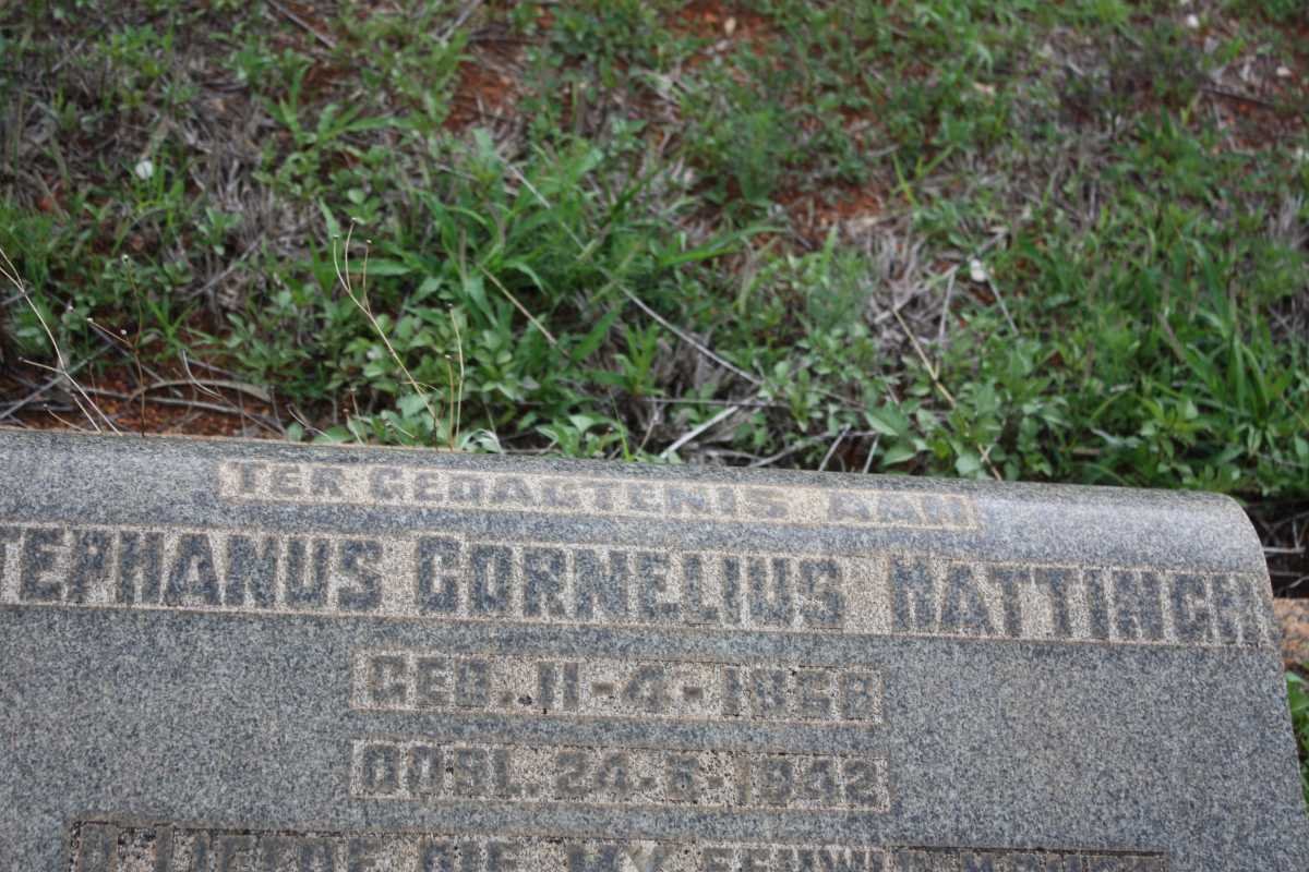 HATTINGH Stephanus Cornelius 1868-1942