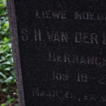 LINDE Alwyn, van der 1894-1966 &amp; S.H. BERRANGE