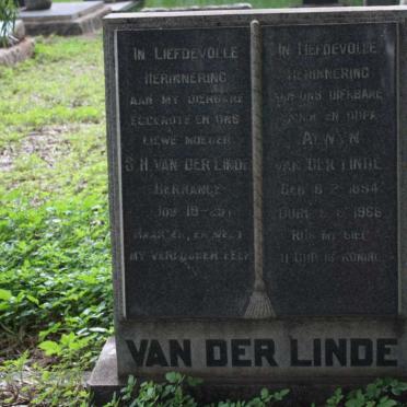 LINDE Alwyn, van der 1894-1966 &amp; S.H. BERRANGE