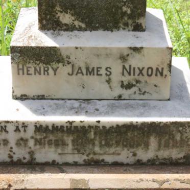 NIXON Henry James 1855-189?