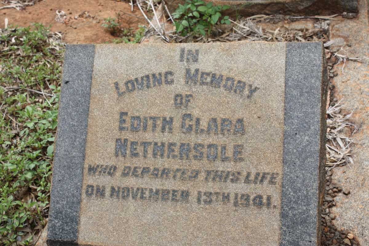 NETHERSOLE Edith Clara -1941