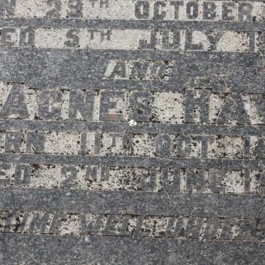 NIMMO William Thompson 1875-1927 &amp; Agnes May 1876-1956 