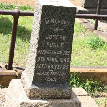 POOLE Joseph -1949