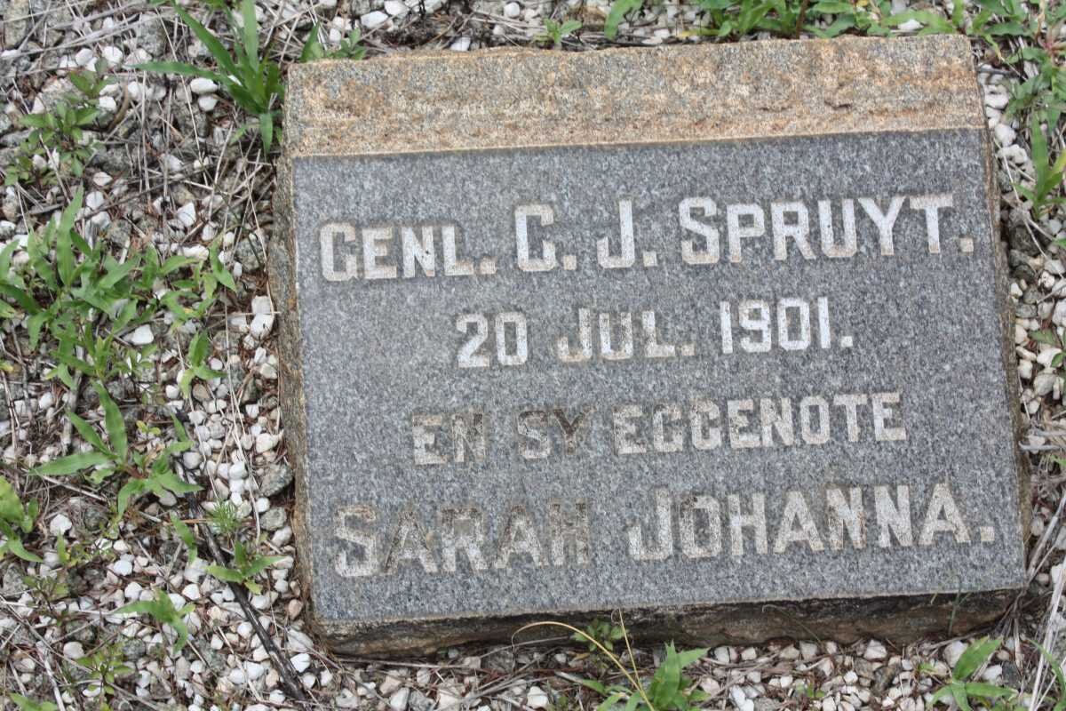 SPRUYT C.J. 1901 &amp; Sarah Johanna