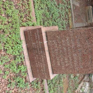 SCHULTZ Carl Wilhelm Frederich 1854-1930 &amp; Johanna Augustine KATH 1857-1933 