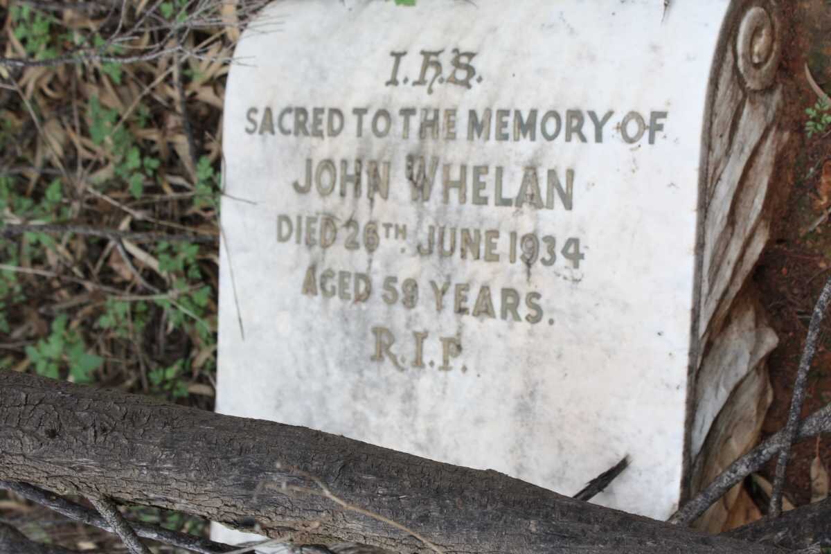 WHELAN John -1934