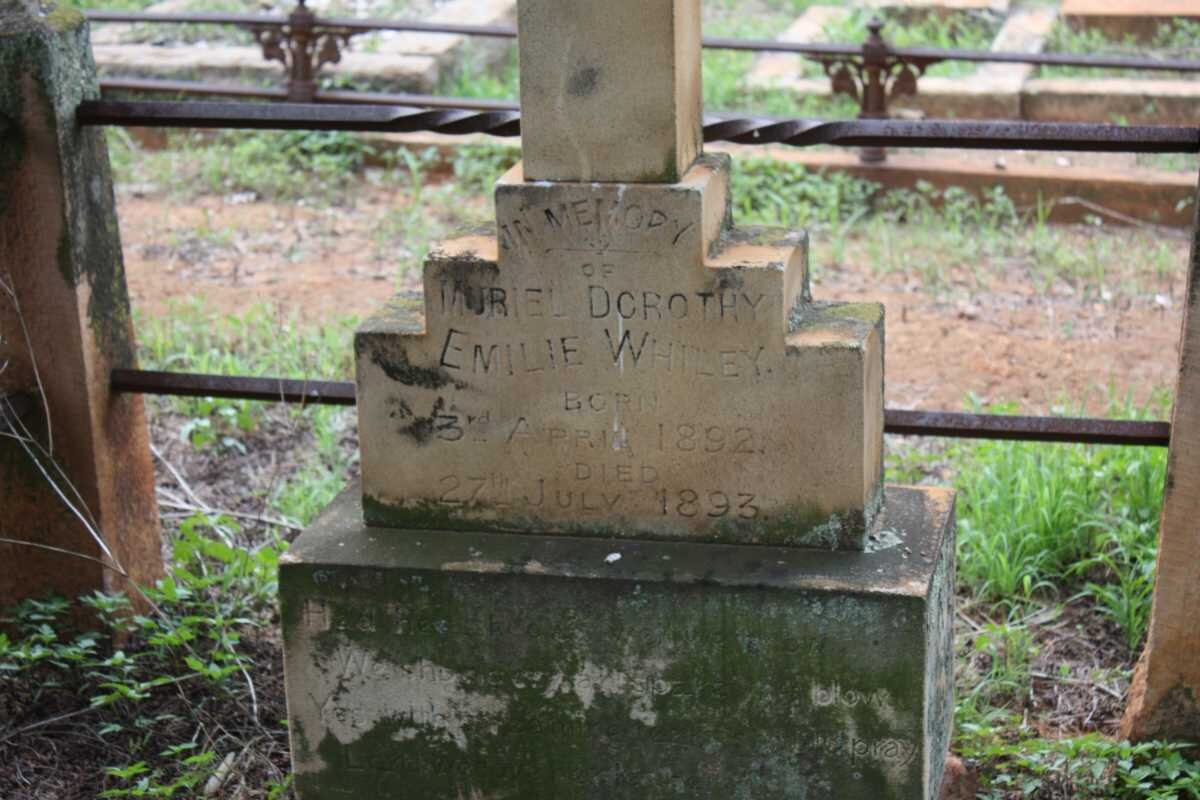 WHILEY Muriel Dorothy Emilie 1892-1893